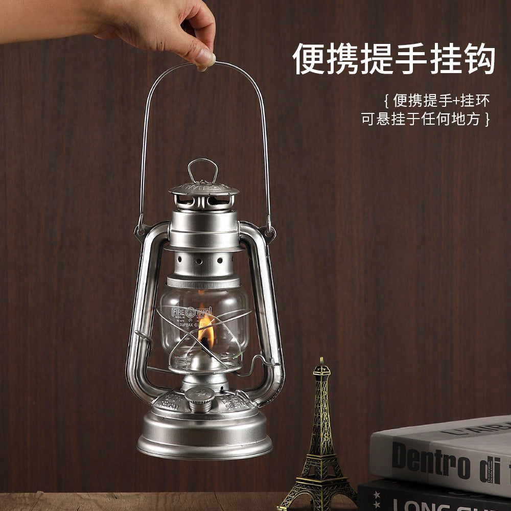 276 fire hand lantern outdoor camping lamp tent lighting lamp retro kerosene lamp atmosphere portable camping lamp