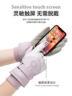 Ski Gloves Women's Winter Touch Screen Waterproof fleece-lined Thick Cotton Warm Windproof Outdoor Sports Student Biker BH