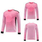 2025 football goalkeeper suit suit men's and women's competition dragon gate suit cross-border foreign trade children's competition breathable long sleeve summer