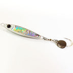 Spanish mackerel iron plate small fat man iron plate luya bait speed sink with sequin hook mackerel cannonball yellow bonito sea fishing shore throwing boat fishing