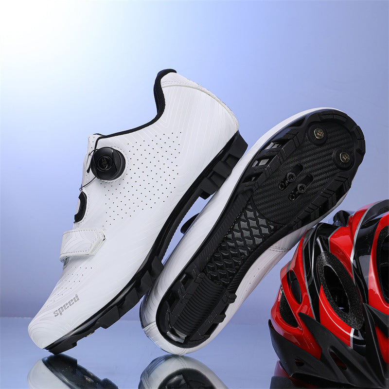 2025 New Cross-border Random Riding Road Men's and Women's Mountain Lock Shoes Bicycle Outdoor Boosting Bicycle Shoes