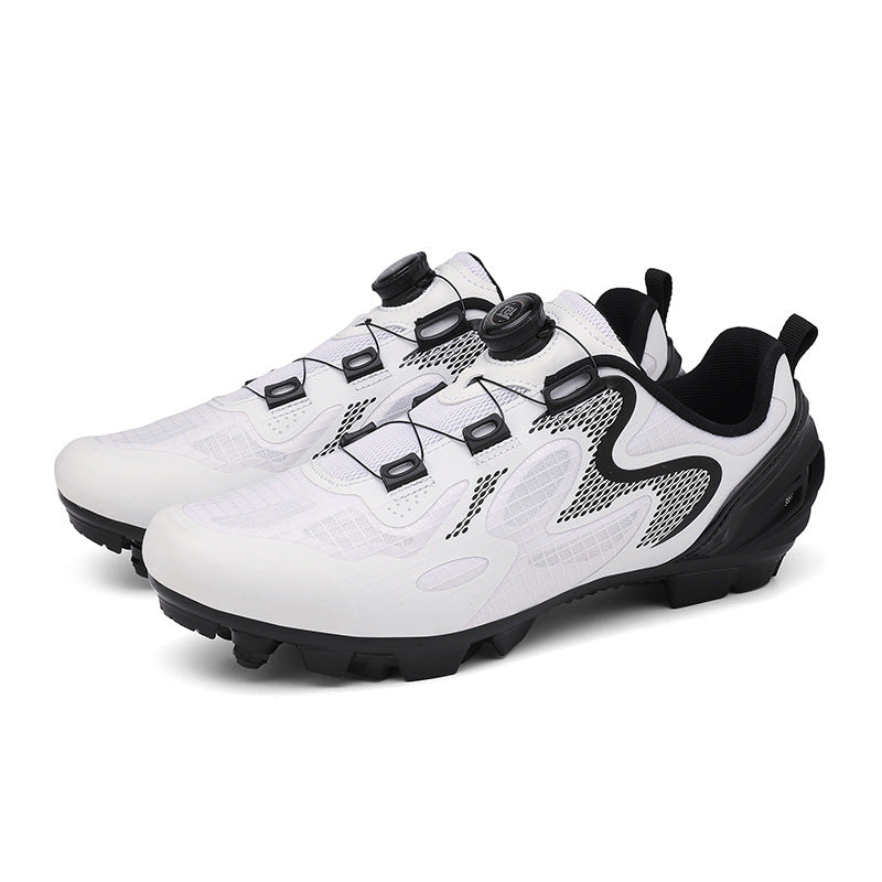 Self-Propelled Bicycle Road Mountain Cycling Shoes Men's Casual Flat Pedal Non-Locking Flat Bottom Locking Hard Bottom Women's Shoes Non-Locking Wholesale