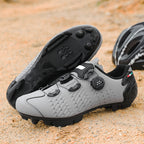 Road Bike Lock Shoes, Bicycle Riding Shoes, Lock-Free Summer Hard-Soled Mountain Bike Breathable and Wear-Resistant Professional Cycling Lock Shoes