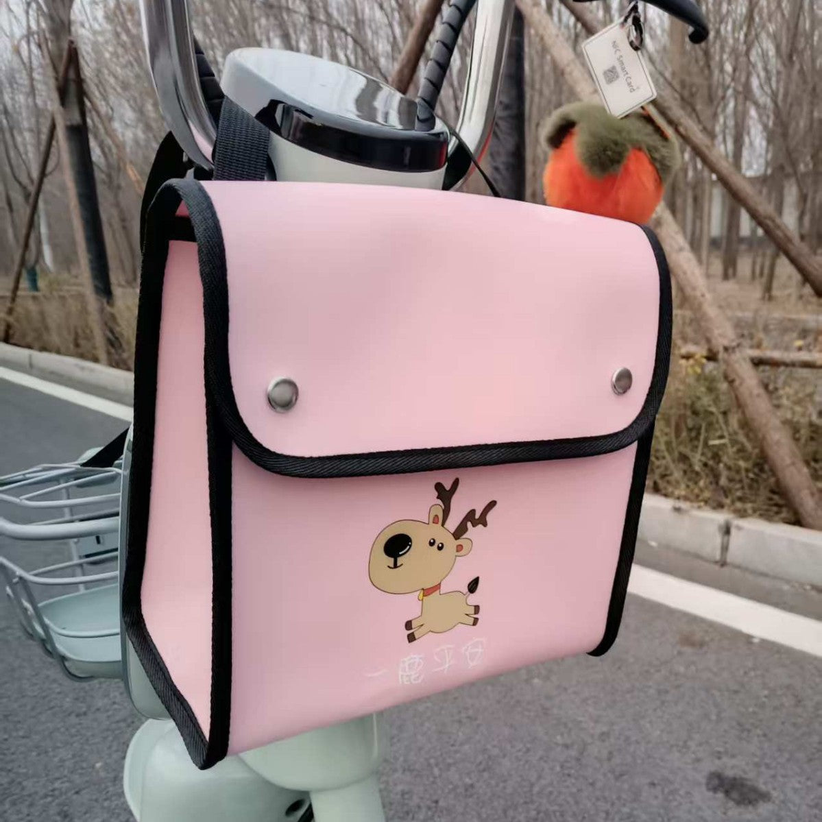 Electric Scooter Hanging Bag for Storing Phone and Charger, Dedicated for Bicycle Riding Phone Charging