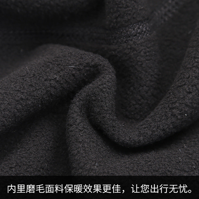 2024 New Ski Headgear Men's and Women's Same Style Riding Mask Winter fleece-lined Face Protection Windproof Single Board Double Board Warm