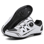 2023 Cross-border New Road Self-locking Riding Shoes Hard Sole Mountain Bike Shoes Power Bicycle Lock Shoes Men's Riding