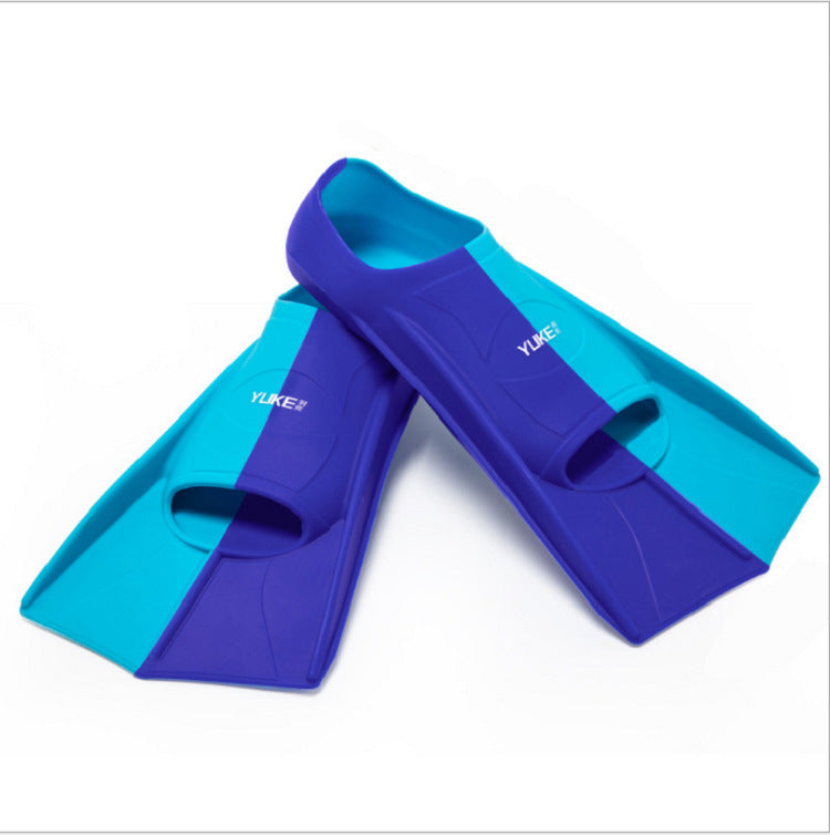 Hot sale professional training freestyle silicone frog shoes short flippers adult children flippers frog shoes manufacturers wholesale