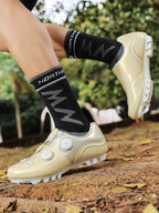 New Color Scheme Road Cycling Shoes, Outdoor Shoes with Locks, Mountain Biking Shoes, Power-Assisted Cycling Shoes, Summer Casual Non-Slip Shoes
