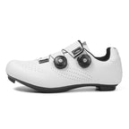 2108 New Road Car Lock Shoes suit Hard Bottom Bicycle Shoes Men's Outdoor Mountain Lockless Riding Shoes Women's Breathable