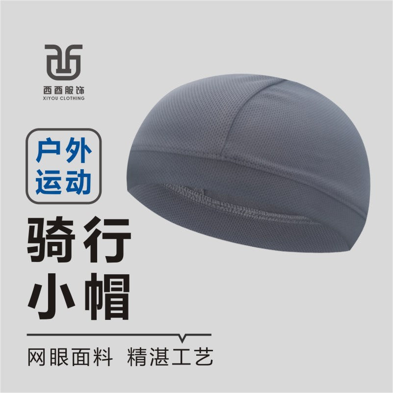 Cycling Hat Outdoor Sports Ice Silk Cool Sun Cover Mesh Breathable Quick-drying Hat Helmet Lining Inner Cap