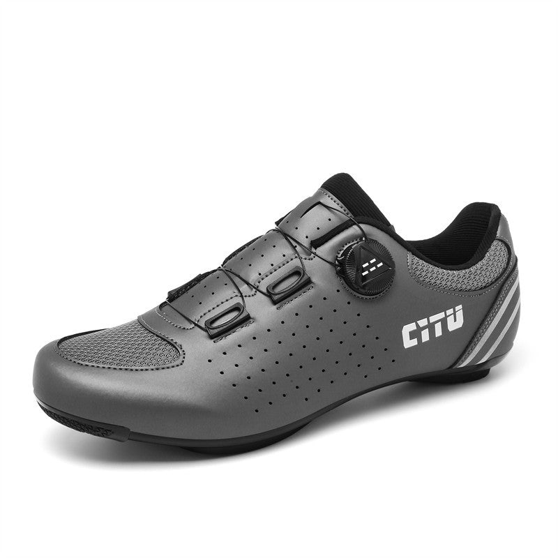 Bicycle shoes this year's new cross-border men's and women's couple's cycling shoes outdoor off-road lock shoes lock-free rubber shoes
