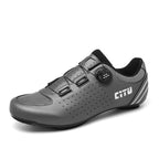 Bicycle shoes this year's new cross-border men's and women's couple's cycling shoes outdoor off-road lock shoes lock-free rubber shoes