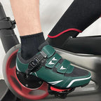 Outdoor Road Mountain Rubber Men's and Women's Lockable Bicycles Without Locks Hard-Soled Spinning Cycling Shoes