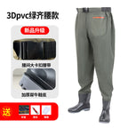 3D Nylon Half-length Fishing Fish Fishing Water Pants New One-piece Fish Catch Pants Rain Pants Wading Pants Water Playing Clothes