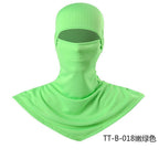 Summer Fishing Full Face Sun Protection Mask Outdoor Dustproof and Anti-Uv Hood Breathable Quick-Drying Sweat-Absorbent Cycling Hood