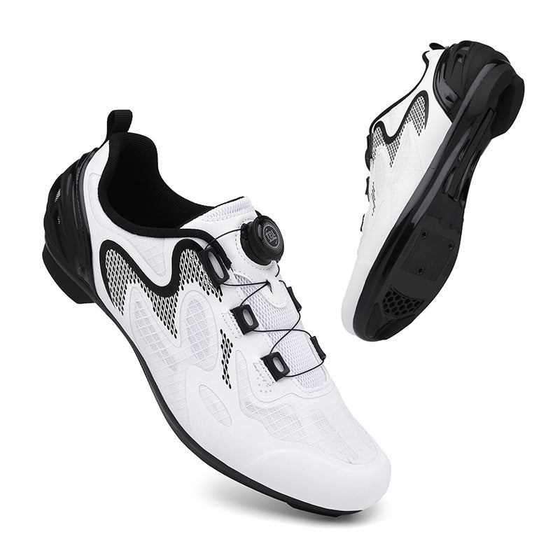 Self-Propelled Bicycle Road Mountain Cycling Shoes Men's Casual Flat Pedal Non-Locking Flat Bottom Locking Hard Bottom Women's Shoes Non-Locking Wholesale