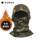 Cross-Border Windproof Mask, Winter Cycling Hood, Neck Cover, Outdoor Sports Neck Scarf, Thickened Ski Face Protection, Warm Hood