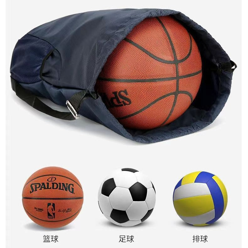 Wet and Dry Separation Swimming Bag Basketball Football Shoe Backpack Drawstring Portable Backpack Men's Sports Storage Bag