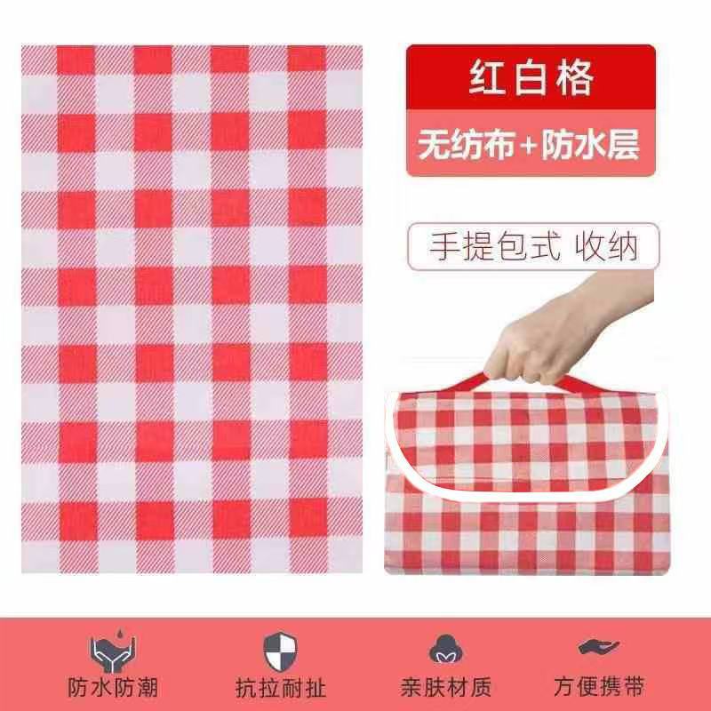 Thickened Picnic Mat Outdoor Camping Picnic Equipment Waterproof Portable Spring outing Foldable Picnic Cloth Thickened Moisture-proof Mat