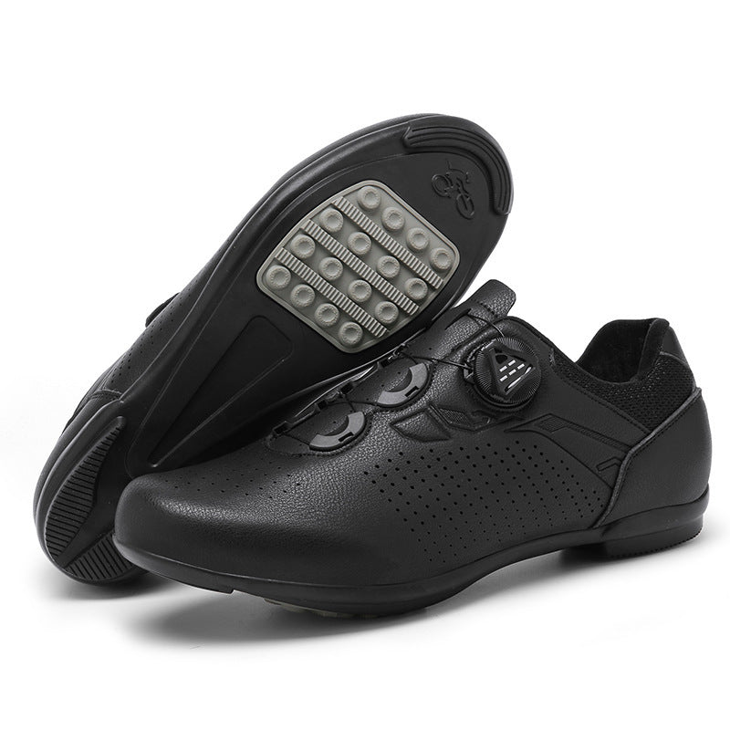 Bicycle Shoes, Cycling Shoes, Men's and Women's Road Bike Lock Shoes, Mountain Bike Assist Shoes, Hard-Soled, Lightweight, Breathable, Outdoor