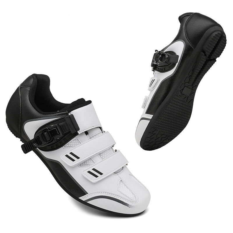2024 Cross-border New Road Self-locking Riding Shoes Hard Sole Mountain Bike Shoes Power Bicycle Lock Shoes Men's Riding