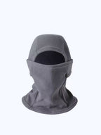 Double-Button Warm Windproof Face Mask Winter Cold-Proof and Frost-Proof Headgear Face Protection Skiing Cycling Neck Warmer Fleece-Lined Thickened for Warmth