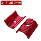 Bicycle handlebar conversion film 25.4 to 31. 8MM /31.8 to 35MM aluminum alloy handle vertical gasket reducer sleeve