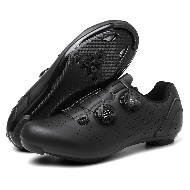 T168 Cross-border New Lockless Cycling Shoes Men's Road Car Lock Shoes Breathable Bicycle Shoes Non-lock Mountain Bicycle Shoes