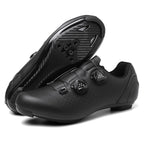 T168 Cross-border New Lockless Cycling Shoes Men's Road Car Lock Shoes Breathable Bicycle Shoes Non-lock Mountain Bicycle Shoes