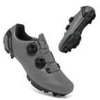 Road Mountain Men's and Women's Locked Bicycle Shoes, Lock-Free Shoes, Hard-Soled Spinning Cycling Shoes, Gym Black