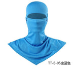 Summer Fishing Full Face Sun Protection Mask Outdoor Dustproof and Anti-Uv Hood Breathable Quick-Drying Sweat-Absorbent Cycling Hood