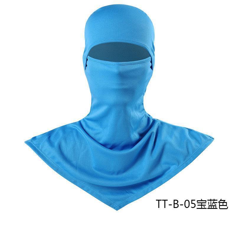 Summer Fishing Full Face Sun Protection Mask Outdoor Dustproof and Anti-Uv Hood Breathable Quick-Drying Sweat-Absorbent Cycling Hood