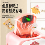 Children's Doll Catching Machine Small Household Mini Clamp Doll Machine Coin-slot Gashapon Candy Boys and Girls Toys Cross-border