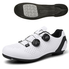 T168 Cross-border New Lockless Cycling Shoes Men's Road Car Lock Shoes Breathable Bicycle Shoes Non-lock Mountain Bicycle Shoes