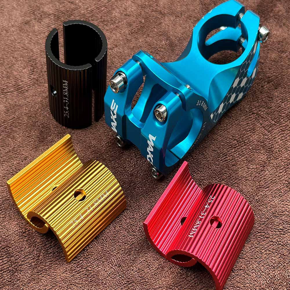 Bicycle handlebar conversion film 25.4 to 31. 8MM /31.8 to 35MM aluminum alloy handle vertical gasket reducer sleeve