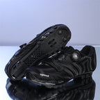 New Cross-Border Random Pattern Cycling Road Shoes for Men and Women, Mountain Bike Lock Shoes, Outdoor Power-Assisted Bicycle Shoes