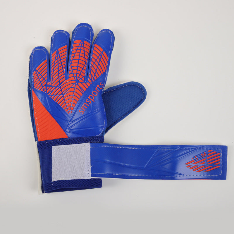Cross-Border Football Goalkeeper Gloves with Thickened Silicone Anti-Slip Latex, Specifically for Adult Goalkeepers