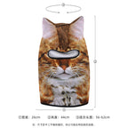 Amazon's New Product, Funny Outdoor Cycling 3D Animal Mask, Sweat-Absorbent and Cute Cat Series Sun Protection Hood
