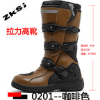 Cross-Border Motorcycle Riding Shoes, Rally Boots, Anti-Fall, Breathable, Anti-Fall Rider Equipment, Road Racing Shoes, Parkour Shoes, All Seasons