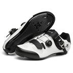 Factory Direct Supply Cross-border plus size Riding Shoes Hard Sole Outdoor Mountain Bicycle Lock Shoes Breathable Road Bike Shoes