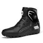 Cross-Border Supply Men's Motorcycle Shoes Large Size Motorcycle Riding Shoes Men's Rider Four-Season Sneakers Motorcycle Travel Equipment