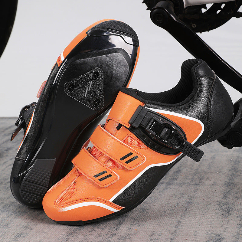 Cross-Border Foreign Trade Bicycle Shoes, Cycling Shoes, Men's and Women's Road Bike Lock Shoes, Mountain Bike Power-Assisted Shoes, Hard Sole Wholesale