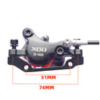 XOD electric bicycle scooter oil brake waterproof 2-core power-off brake disc brake XD-H800 / XD-H880