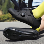 Cross-border foreign trade bicycle shoes cycling shoes men and women road bike lock shoes mountain bike breathable hard bottom wholesale