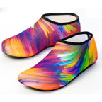 Color cartoon soft bottom beach diving socks spot men's and women's swimming shoes snorkeling diving shoes backwater shoes beach socks
