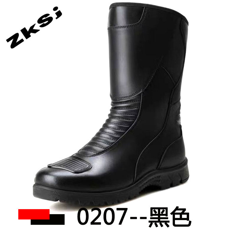 Cross-border motorcycle riding shoes motorcycle boots four seasons breathable anti-fall knight equipment road racing shoes parkour shoes four seasons