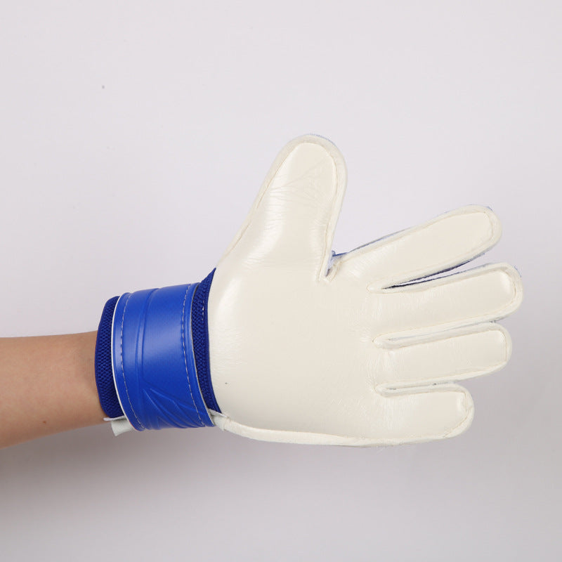 Cross-Border Football Goalkeeper Gloves with Thickened Silicone Anti-Slip Latex, Specifically for Adult Goalkeepers