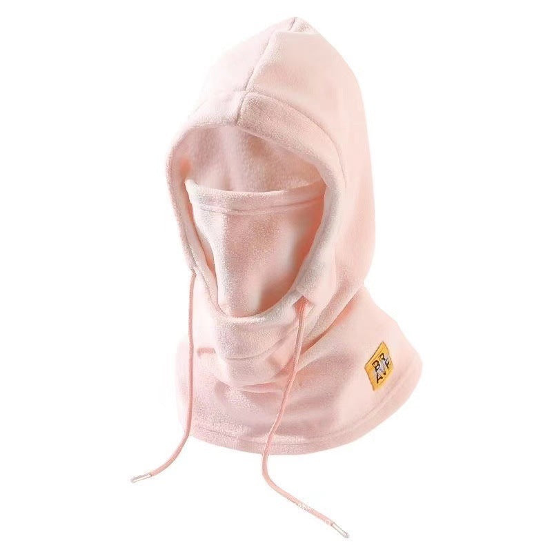 Winter Cycling Hat for Men and Women, Warm Mask and Neck Warmer Integrated, Fleece-Lined, Thickened, Windproof, Outdoor Travel Cold-Proof Face Mask