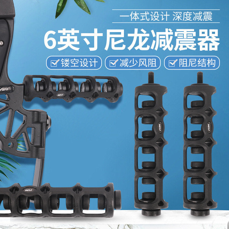 SP608 shock absorber 6 inch nylon material composite pulley bow bag recurve bow archery equipment in stock wholesale