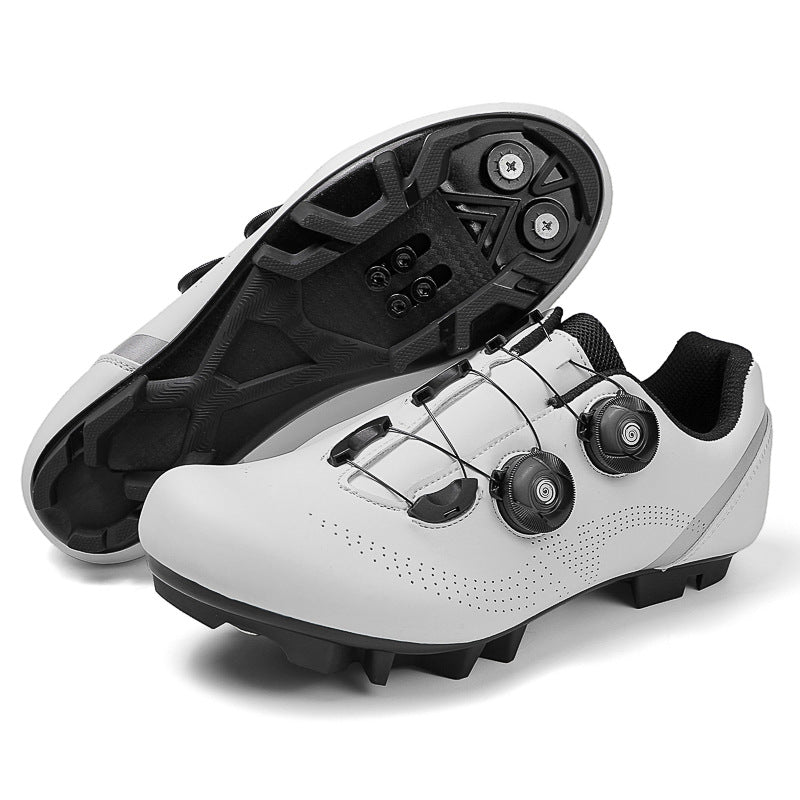 Factory direct road car lock shoes suit autumn new lock-free cycling shoes power hard-soled bicycle shoes mountain bike